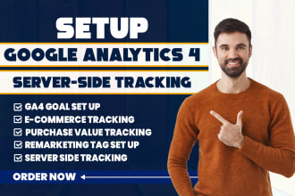 setup advanced google analytics 4 server side tracking