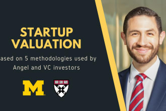 generate a company valuation report for your startup to raise venture capital