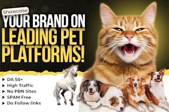 publish guest post on pet and animal blogs with high da do follow backlinks