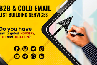 build cold and b2b emailing list