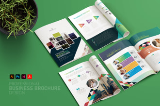 design or redesign brochure company profile booklet and annual report ebook