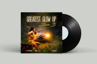 do a mixtape cover design, album cover, or flyer