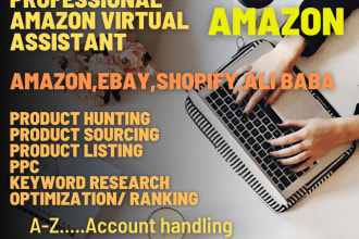 be your amazon, shopify, walmart virtual assistant