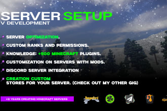 setup and configure a professional minecraft server