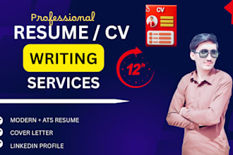 design a professional resume for business, real estate and jobs