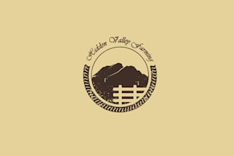 make agriculture and farm logo with new concepts