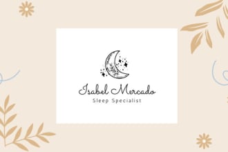 create elegant and aesthetic logo for you