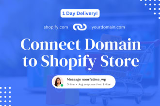 instantly connect domain to your shopify store