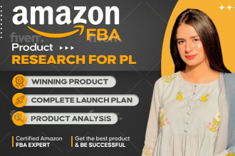 do amazon product research and fba product research for pl