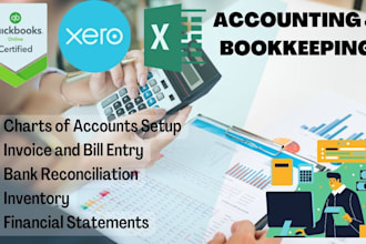 make accounting, bookkeeping, financial, profit and loss statements