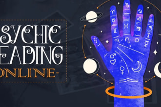do online psychic reading any topic,general,love,career,past life