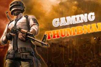design catchy clickbait youtube thumbnail for boosting views