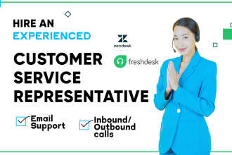 be customer service representative, virtual receptionist