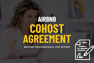 create airbnb cohost contract