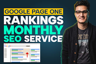 provide monthly SEO backlinks for google ranking growth