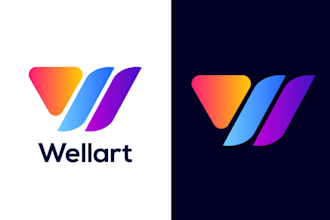 do elegant abstract logo design with unlimited revision