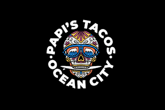 make wonderful tacos logo with satisfaction guarantee