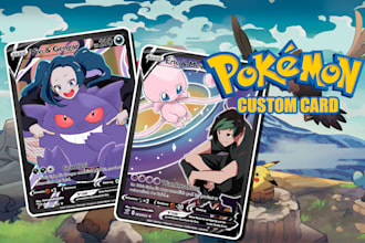 create your own pokemon card