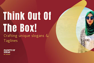 create crisp new taglines and slogans for your business
