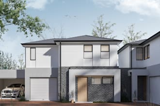 design and render realistic 3d exterior