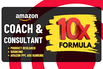 be your amazon fba consultant, business mentor or coach