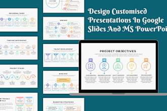 design customised google slides, canva or ms powerpoint presentations