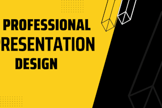 design a professional powerpoint presentation for you