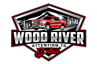 make offroad, atv, trail, jeep logo within 24 hours