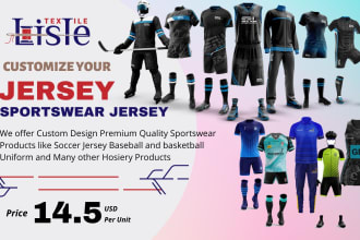 manufacture your custom design sportswear soccer jersey uniform