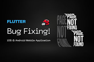 fix flutter errors and bugs in android and ios application