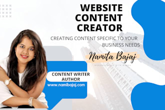 be your website content writer