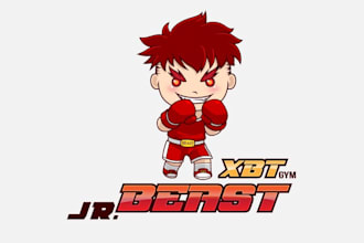 design a professional boxing logo