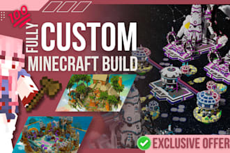 build a skywars or bedwars map for you