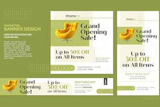 design professional banners, ads, and headers