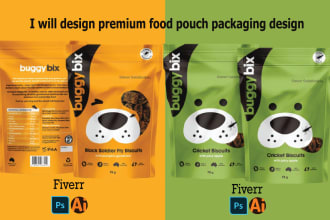 do premium food pouch packaging and pouch bag design