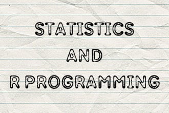 be your tutor in statistics and r programming