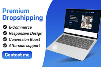 create your premium shopify dropshipping store website