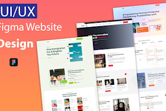 do website ui design, dashboard, uiux design