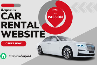 develop a car rental website with direct booking