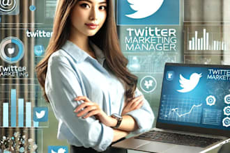 be your twitter marketing manager