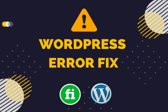 fix wordpress errors like critical errors, database errors