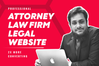 create a law firm, attorney, lawyer website with reservation, booking system
