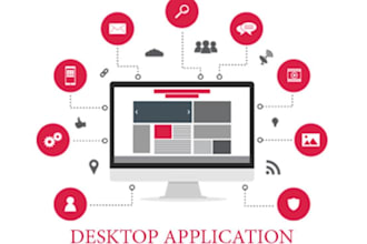 build windows desktop app in c sharp