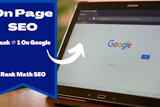 do on page SEO and technical optimization of wordpress site