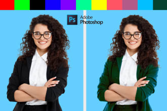 photo retouching, editing color changes of anything quickly in photoshop
