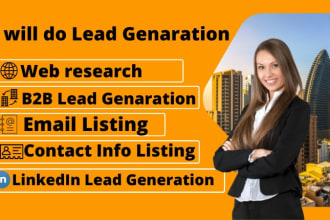 generate qualified and targeted leads via linkedin