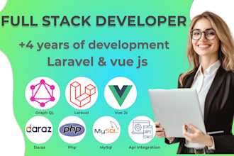 be your laravel, vue js and php website developer debugger