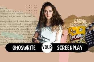 ghostwrite your feature film or TV screenplay