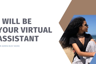 be your expert data entry virtual assistant