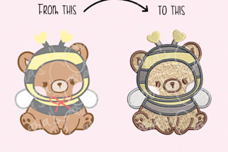 digitize your image into embroidery file